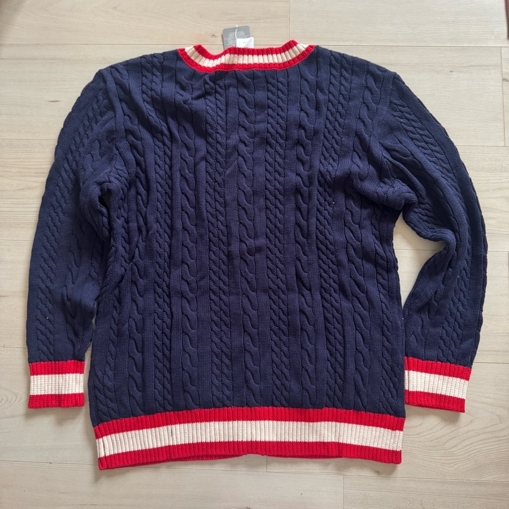 Disney Navy and Red Kids Cardigan - Picture 2 of 3